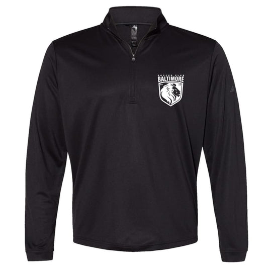 Baltimore Soccer Club Adidas Quarter Zip – Black XS / White
