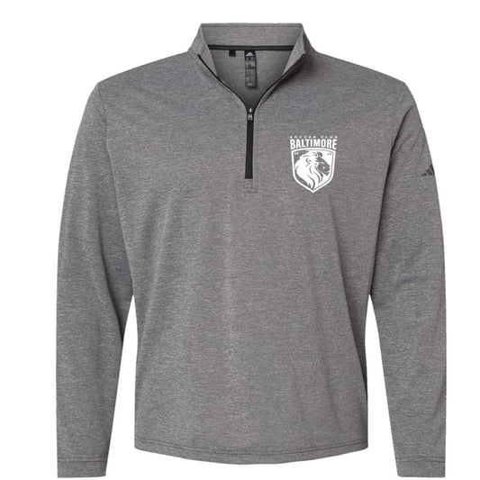 Baltimore Soccer Club Adidas Quarter Zip – Grey XS / White