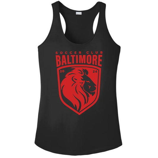 Baltimore Soccer Club Competitor Black Tank – Black