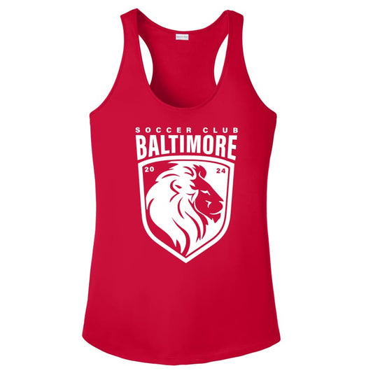 Baltimore Soccer Club Competitor Red Tank – PosiCharge