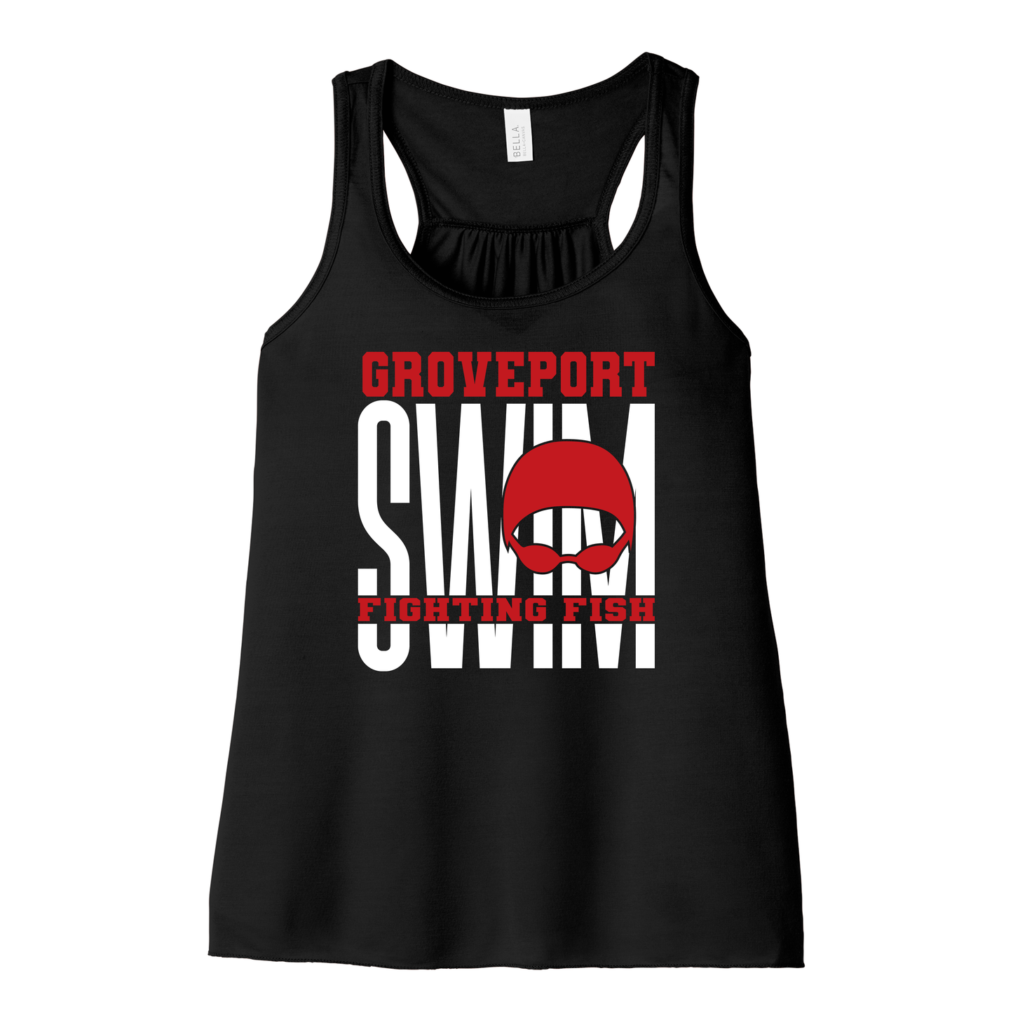 💪 Groveport Fighting Fish SWIM Racer Back Team Apparel