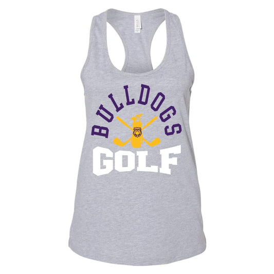 Bulldogs Golf Racerback Tank – Carroll Ohio Girls Golf