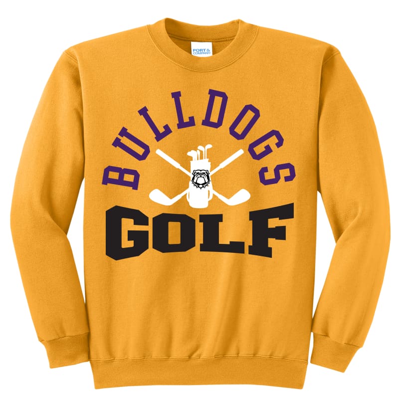Bulldogs Golf Sweatshirt – Bloom Carroll Girls Golf Spirit