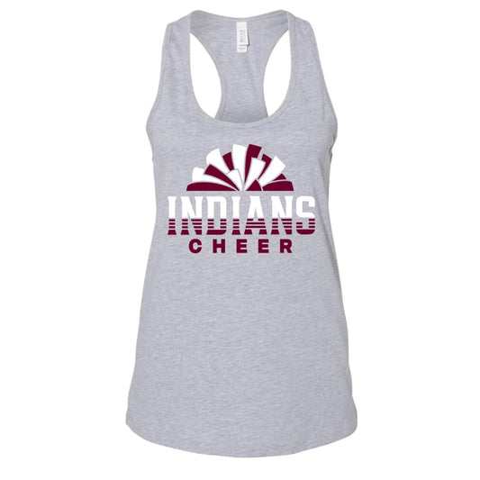 Canal Winchester Indians Cheer Tank – Dynamic Pom Burst