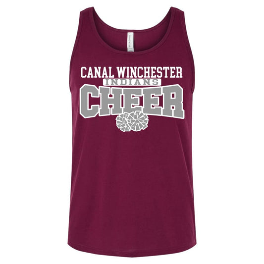 Canal Winchester Indians Cheer Tank – Super‑Soft Game Day