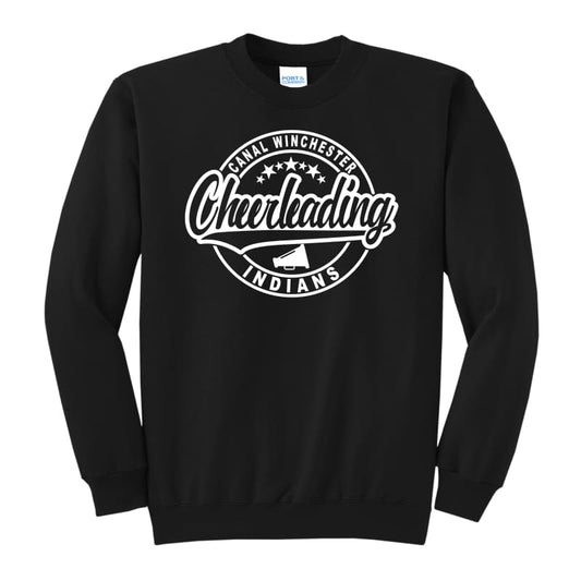 🖤 Canal Winchester Indians Cheerleading Sweatshirt – Bold
