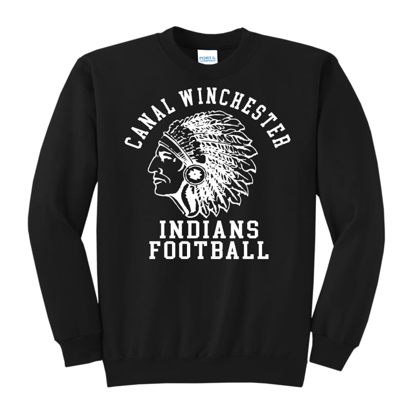 Canal Winchester Indians Football Crewneck Sweatshirt –