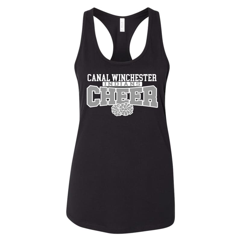 Canal Winchester Indians Racerback Cheer Tank – Super‑Soft