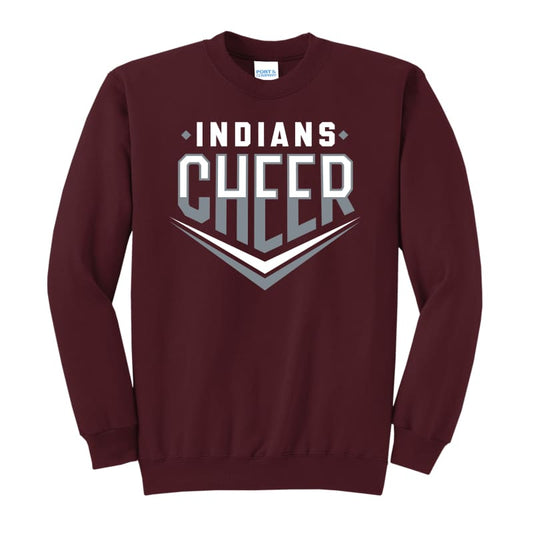 📣 Canal Winchester Indians “V” Cheer Sweatshirt - Clothing