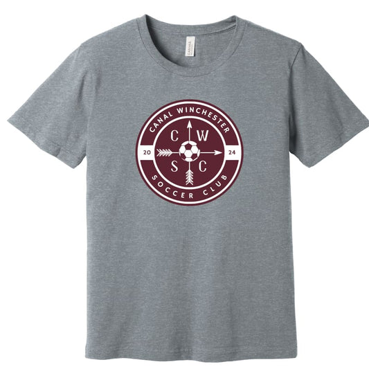 Canal Winchester Soccer Club T-Shirt - Bella Canvas Super
