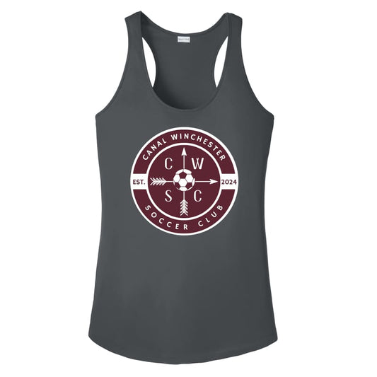⚽ Canal Winchester Soccer Club Women’s Racerback Tank –