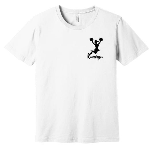 Cheer Dad Flag Custom Tee – Pickerington Ohio Cheer