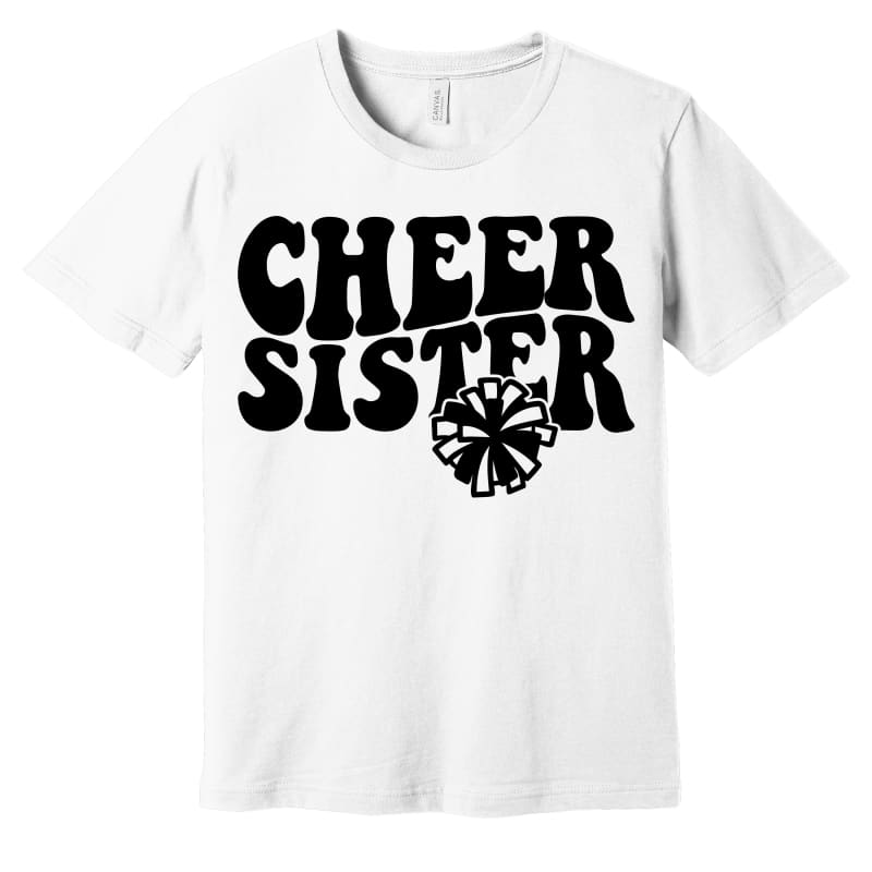 š¤ Cheer Sister āHere for the Snacksā Tee ā Pickerington