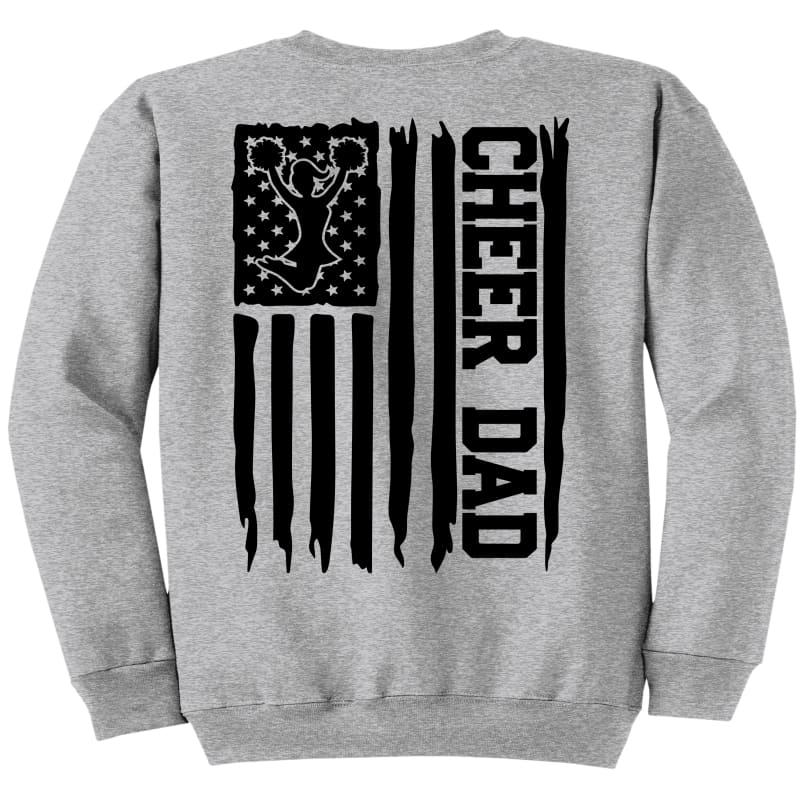 Custom Cheer Dad Flag Sweatshirt – Pickerington Cheer