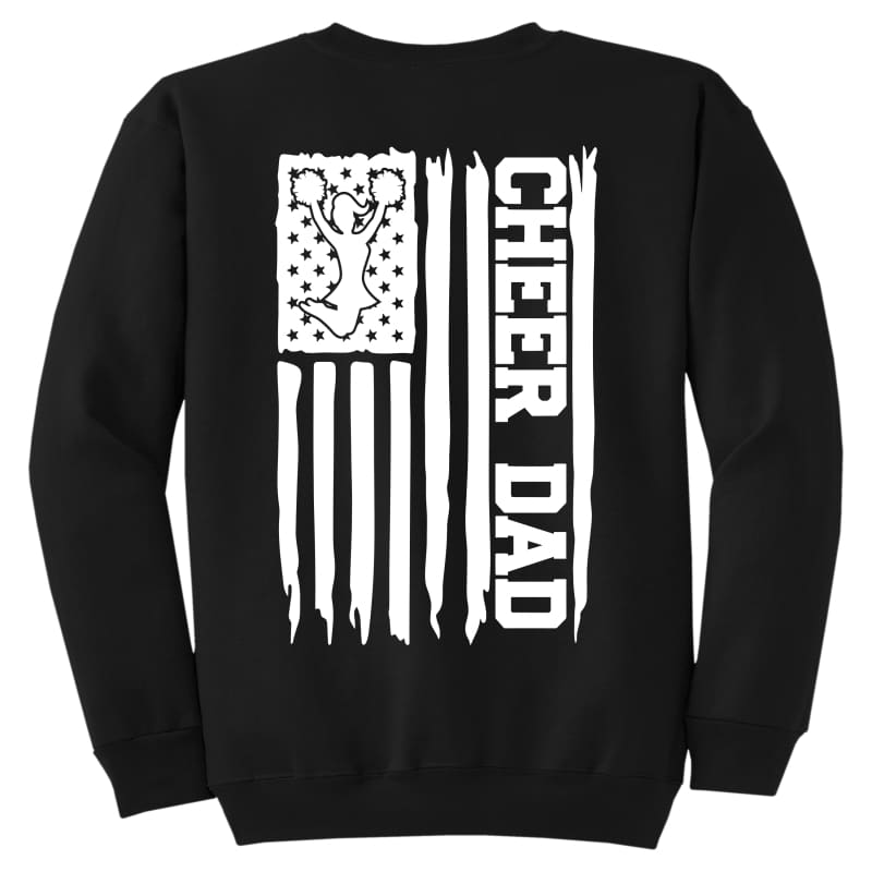 Custom Cheer Dad Flag Sweatshirt – Pickerington Cheer