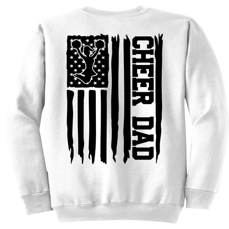 Custom Cheer Dad Flag Sweatshirt – Pickerington Cheer