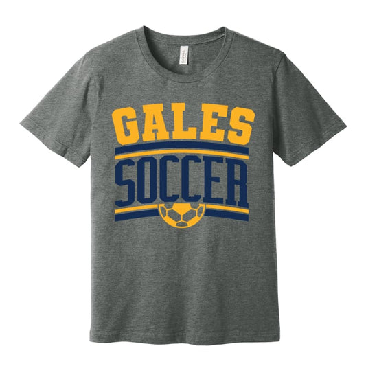 Custom Gales Soccer Tee – Lancaster Ohio | Soft BELLA