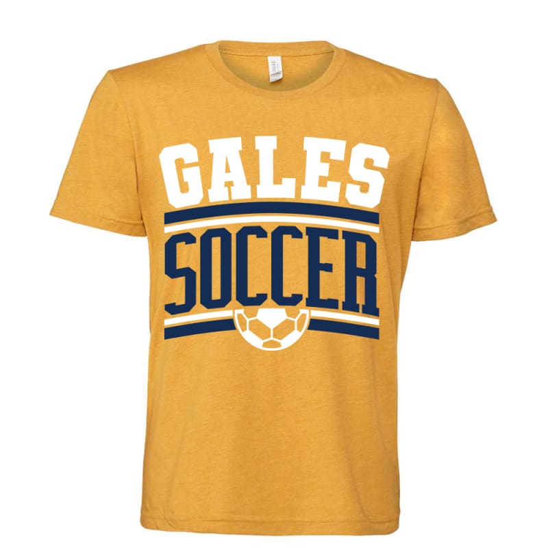 Custom Gales Soccer Tee – Lancaster Ohio | Soft BELLA