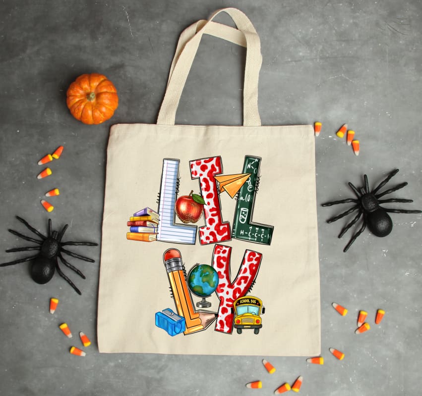 Custom Kid Name Bag - Custom School Name - accessories