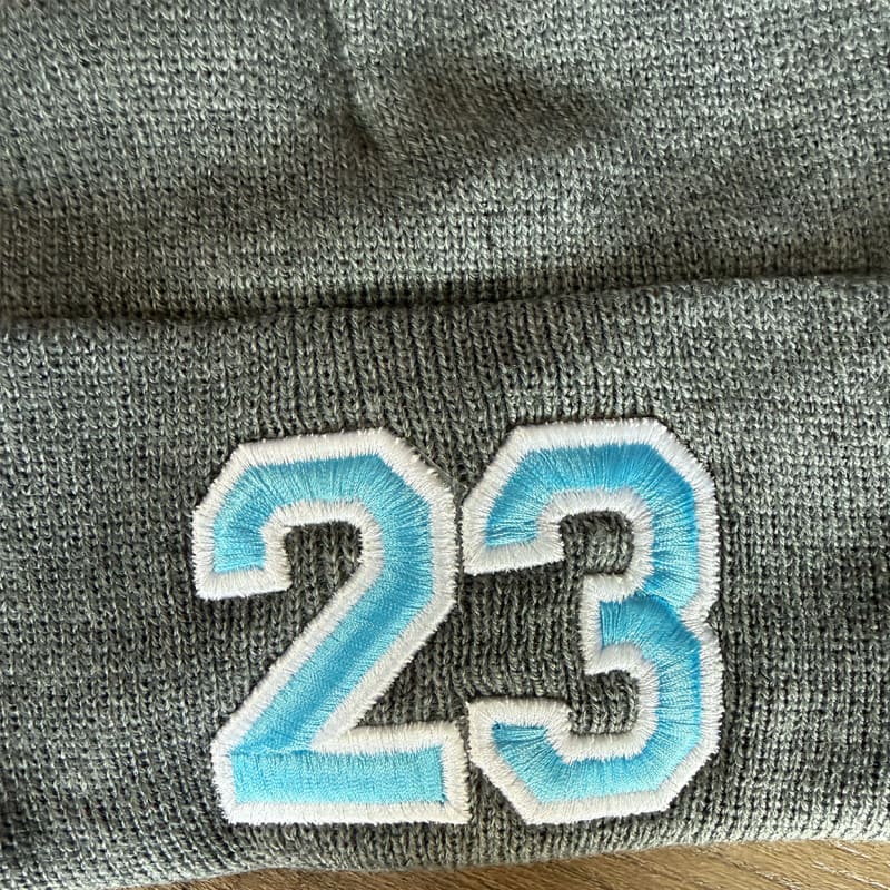 Custom Ohio Elite Pom Beanie | Personalized Player Number