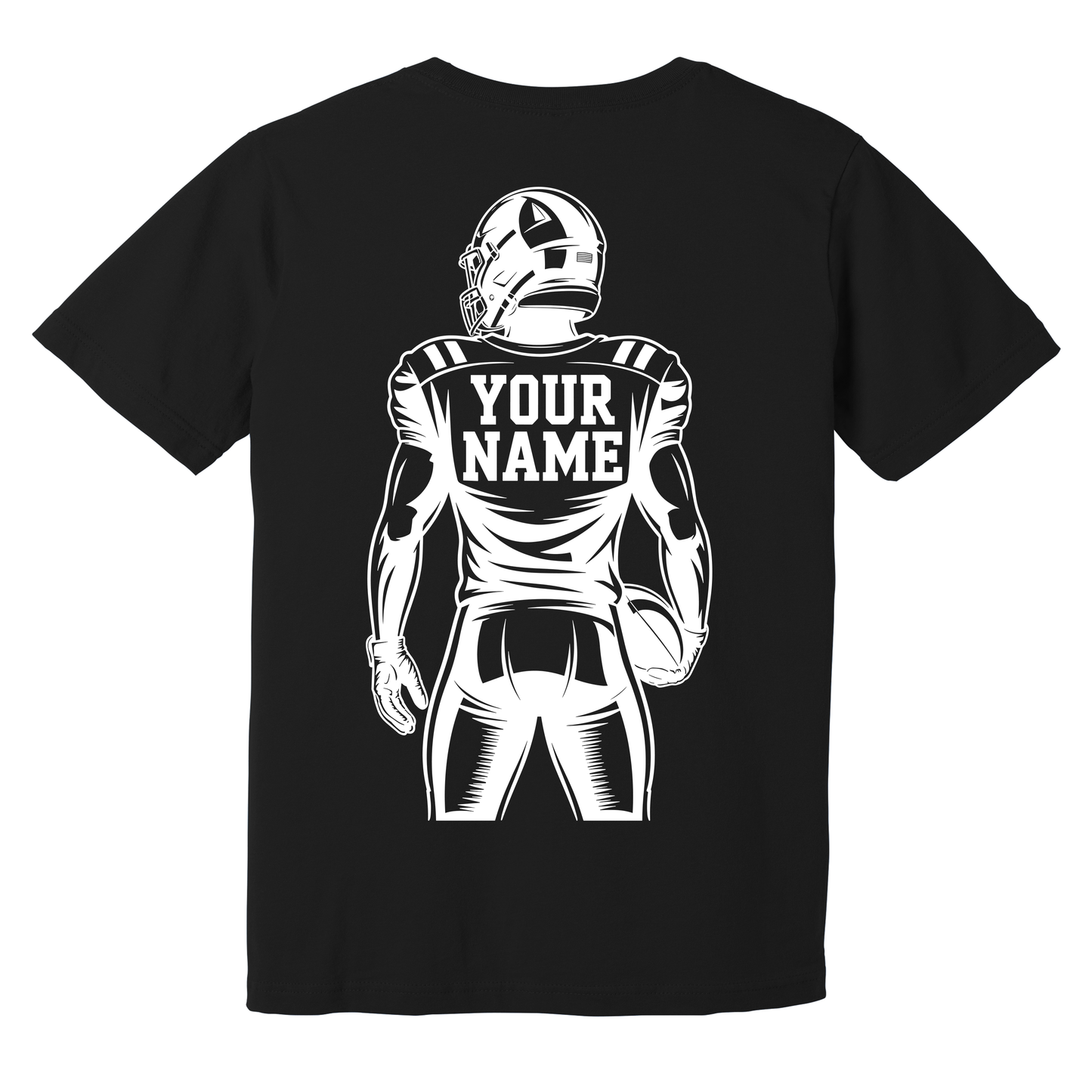 Custom Senior Football T-Shirt 2027 – Senior Mom The Final Quarter Personalized Canal Winchester Indians Football Tee