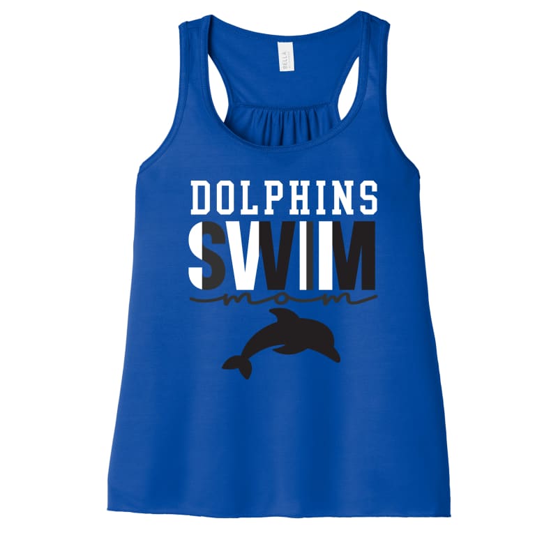π¬ Dolphins Swim Team Womenβs Racerback Tank | Canal