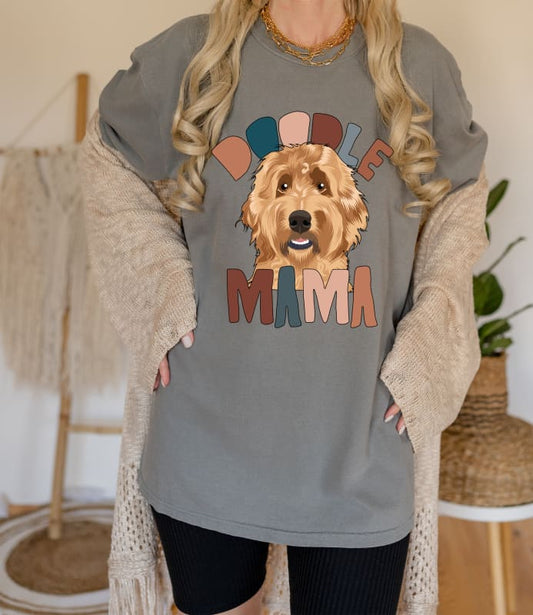 Doodle Mama Tee - Clothing