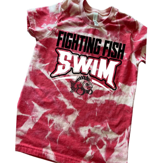 🔥 Fighting Fish Varsity Scrunch Tee | Groveport Swim Team