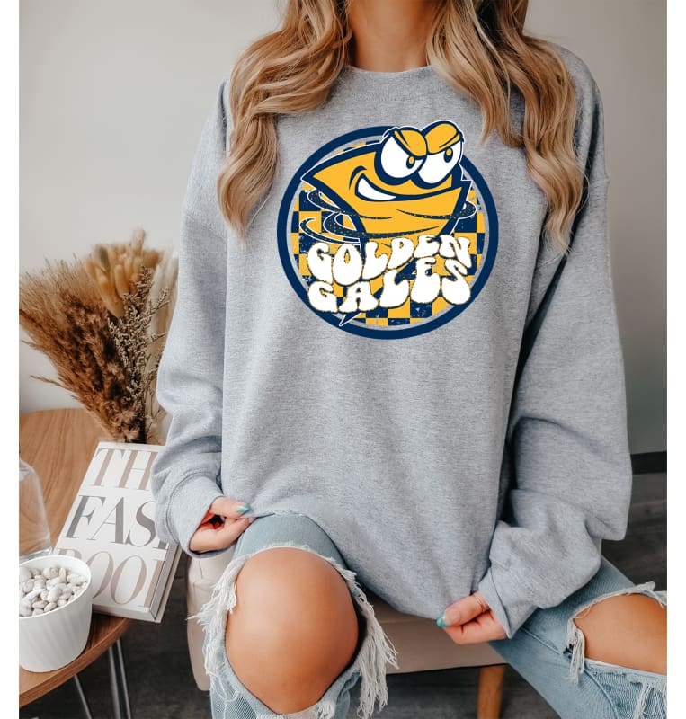 Gales Circle Checker Sweatshirt