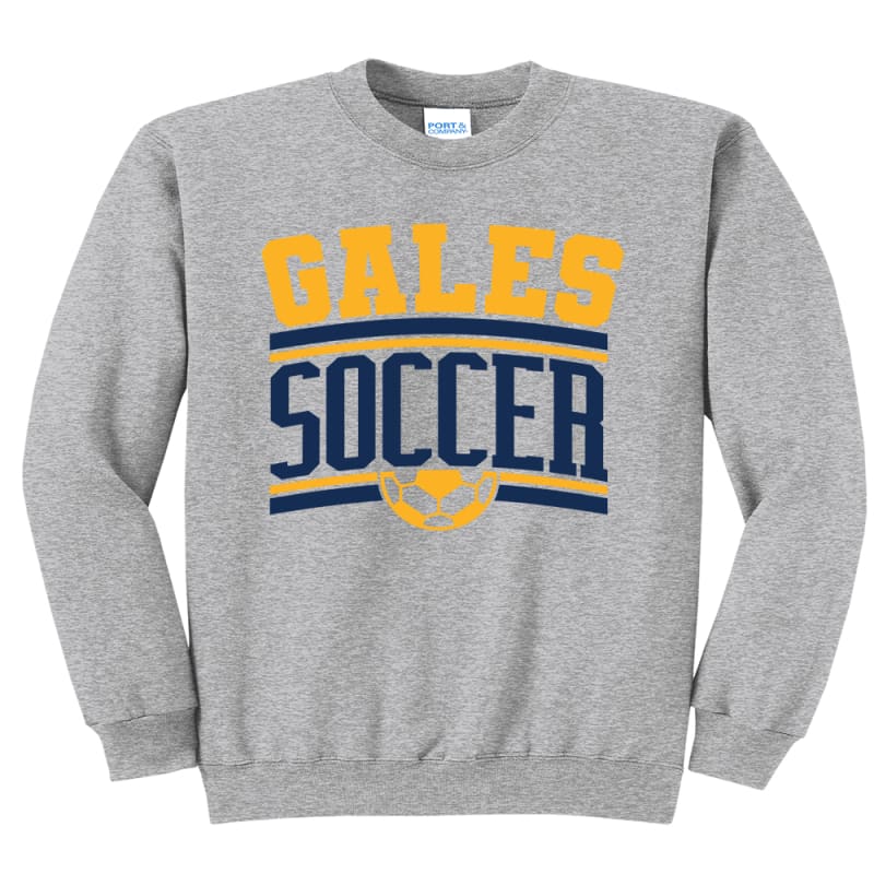 🔥 Gales Soccer Fanwear – Classic Logo Hoodie or Crewneck