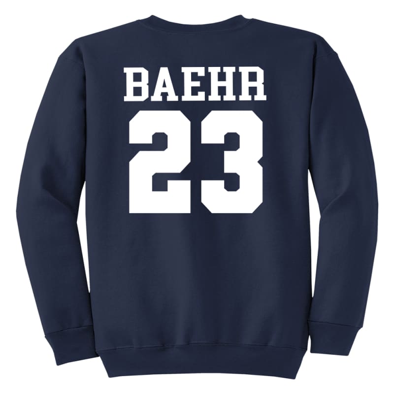 π Gales Soccer Sweatshirt β Crewneck or Hoodie (Navy Grey &