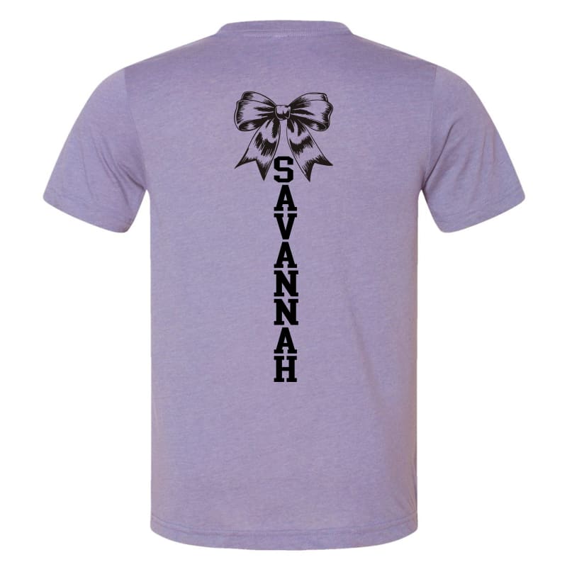 Girls Golf Bow Tee – Carroll Ohio Collection Clothing