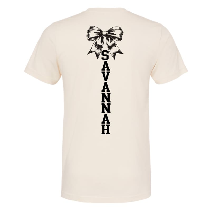 Girls Golf Bow Tee – Carroll Ohio Collection Clothing