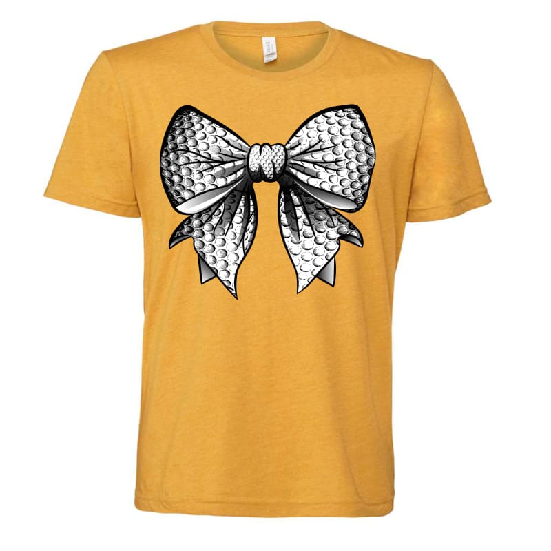 Girls Golf Bow Tee – Carroll Ohio Collection Small