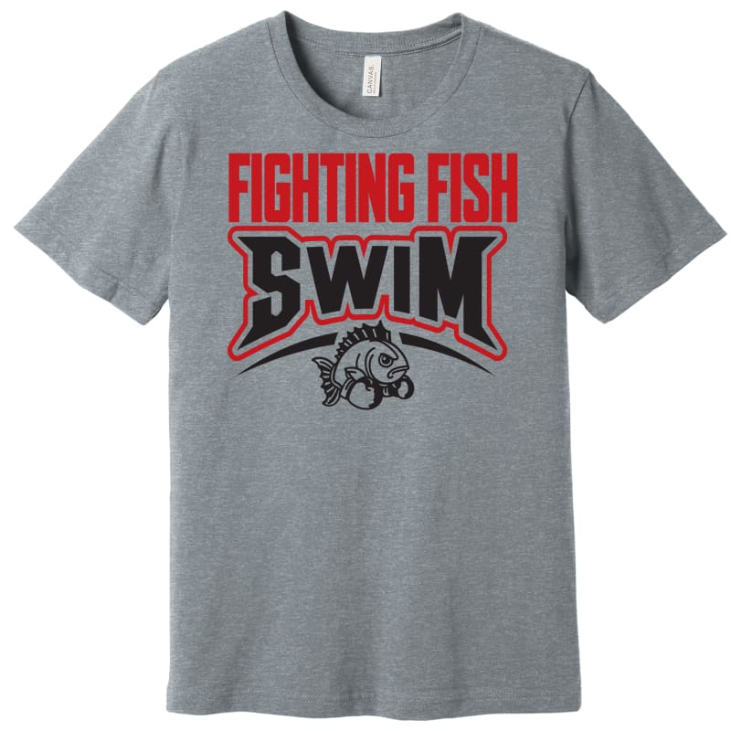 π₯ Groveport Fighting Fish Black Tee | Swim Team Power Shirt
