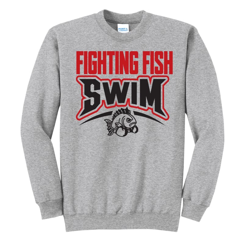 π₯ Groveport Fighting Fish Swim Team Sweatshirt β Crewneck &