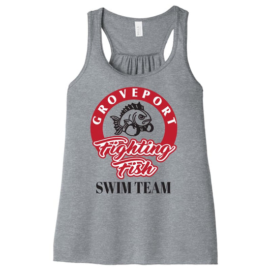 💪 Groveport Fighting Fish SWIM Team Women’s Racerback Tank
