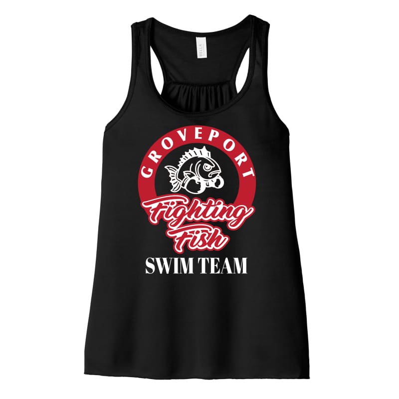 💪 Groveport Fighting Fish SWIM Team Women’s Racerback Tank