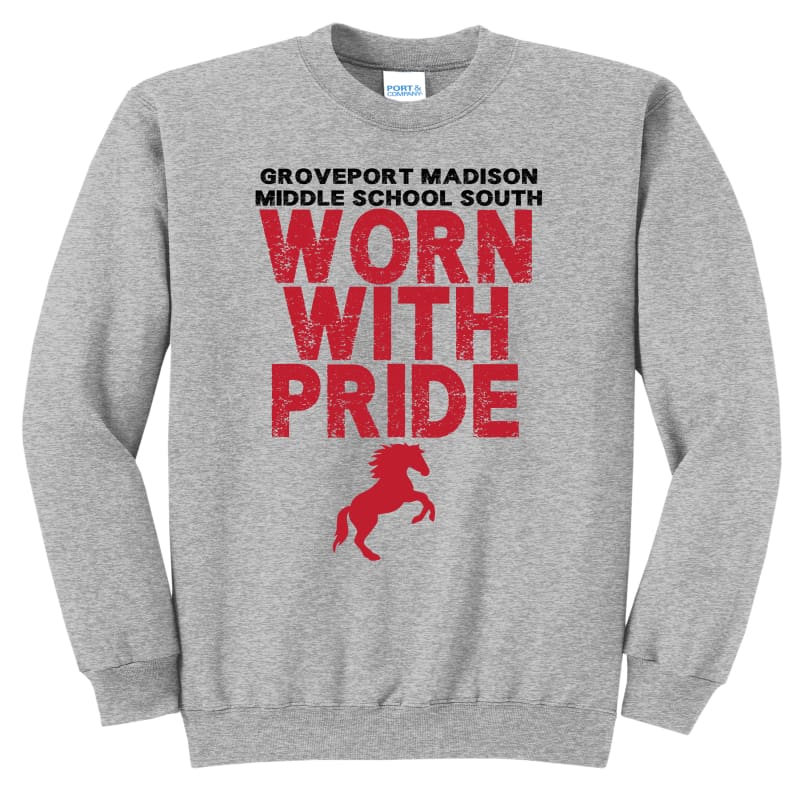 Groveport GMMS South “Worn With Pride” Sweatshirt & Hoodie