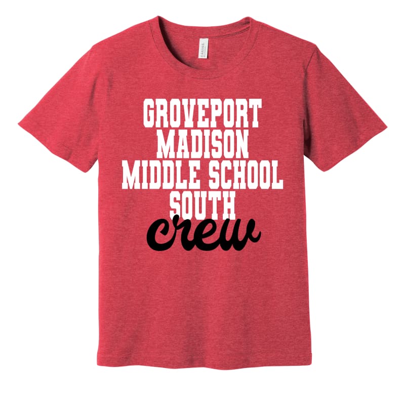 Groveport Madison Middle School “Crew” Spirit Tee - Youth
