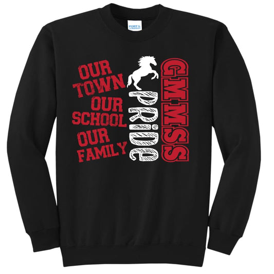 Groveport “Our Town Our School Our Family” Sweatshirt &