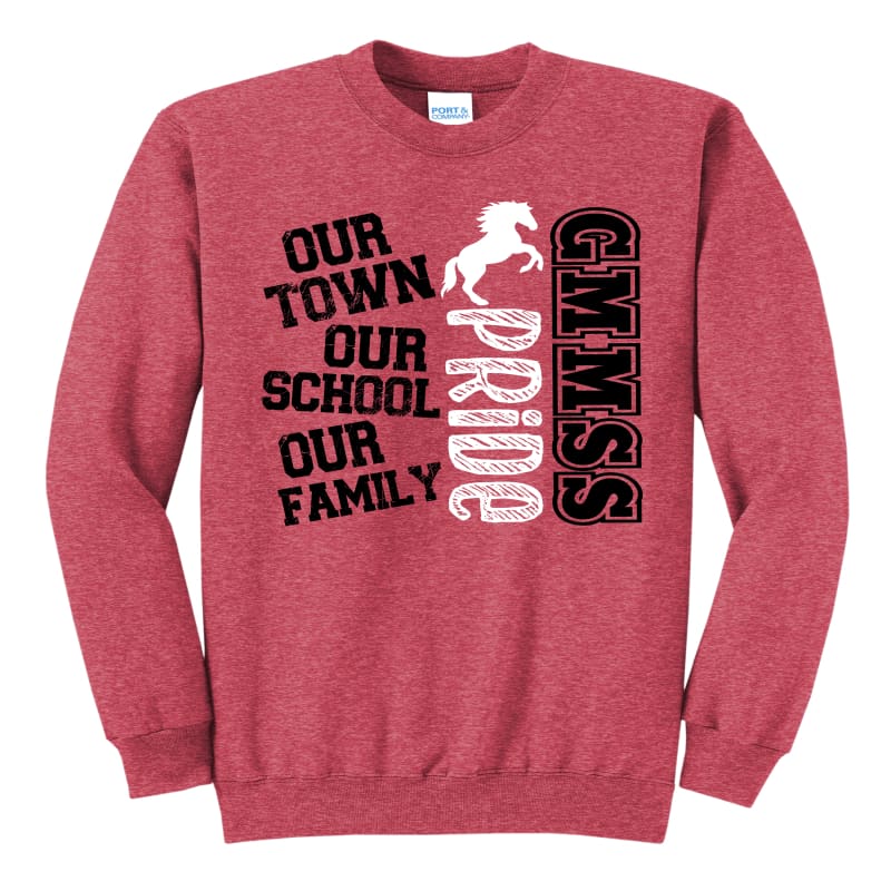 Groveport “Our Town Our School Our Family” Sweatshirt &
