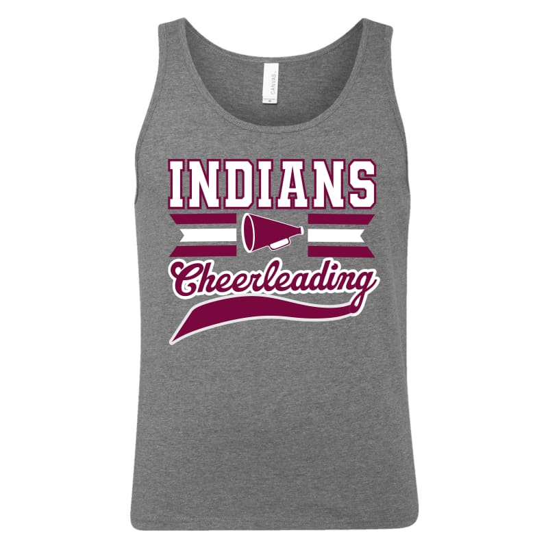 Indians Cheerleading Megaphone Tank – Soft Spiritwear
