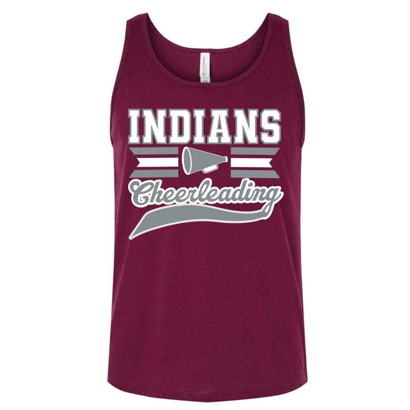 Indians Cheerleading Megaphone Tank – Soft Spiritwear