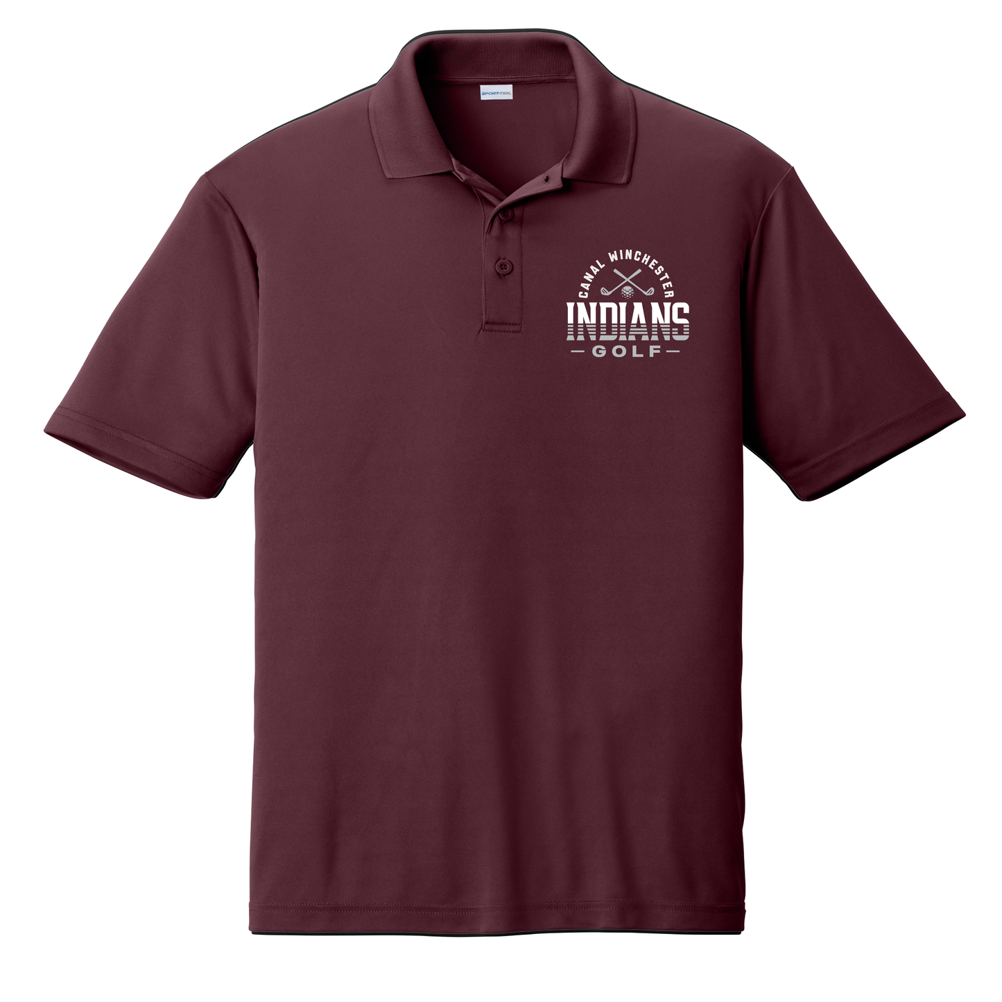 Canal Winchester Indians Split Golf Performance Polo