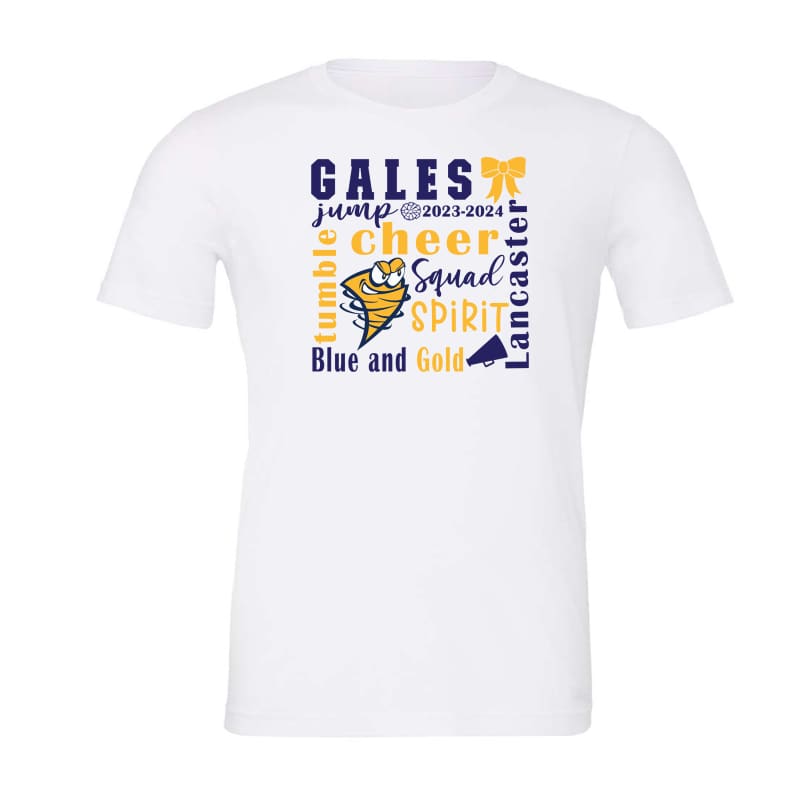 Lancaster Cheer Graffiti Tee - XS