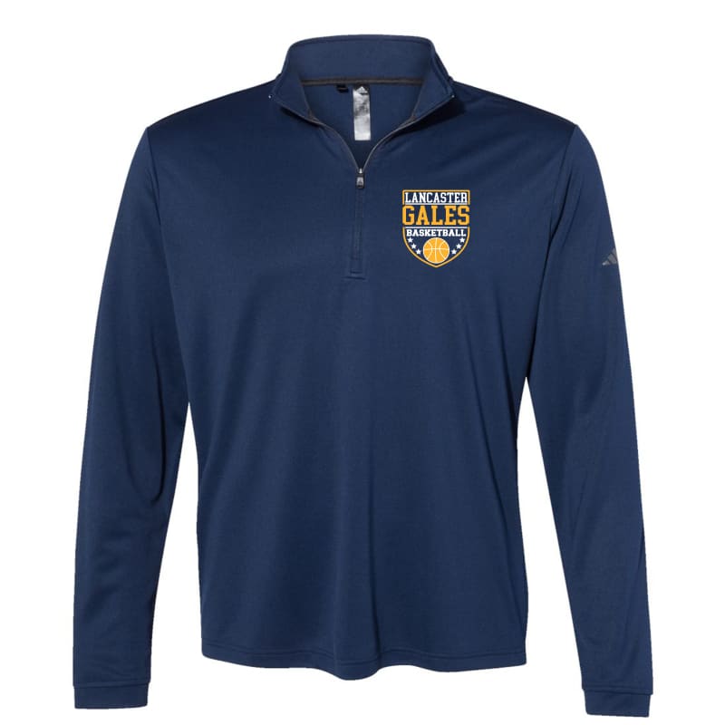 Lancaster Gales Basketball Adidas Quarter-Zip Pullover