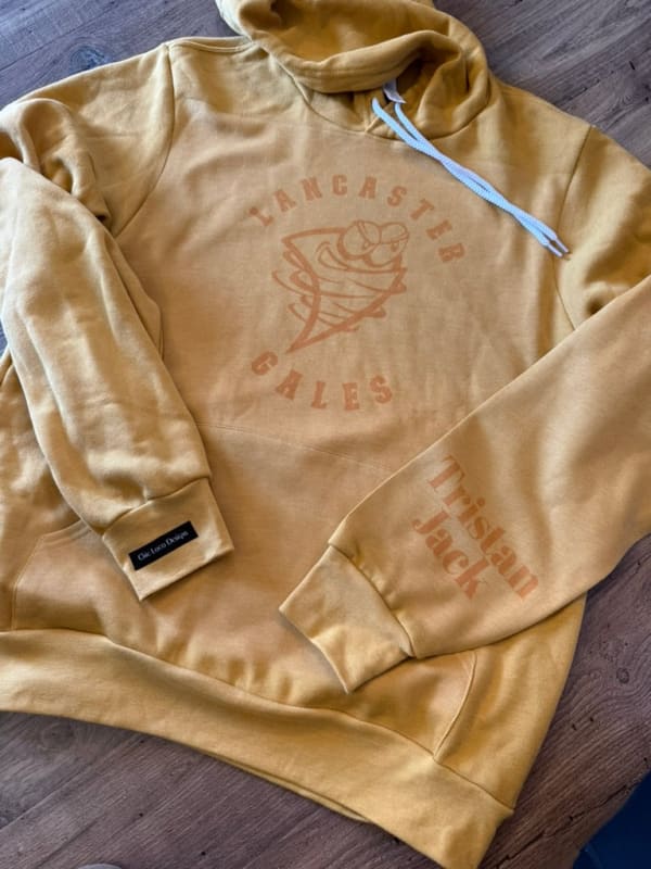 Lancaster Gales Custom Kids Name Hoodie - Clothing