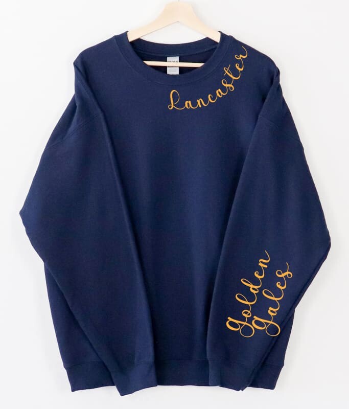 Lancaster Golden Gales Sleeve Sweatshirt - Sweatshirt