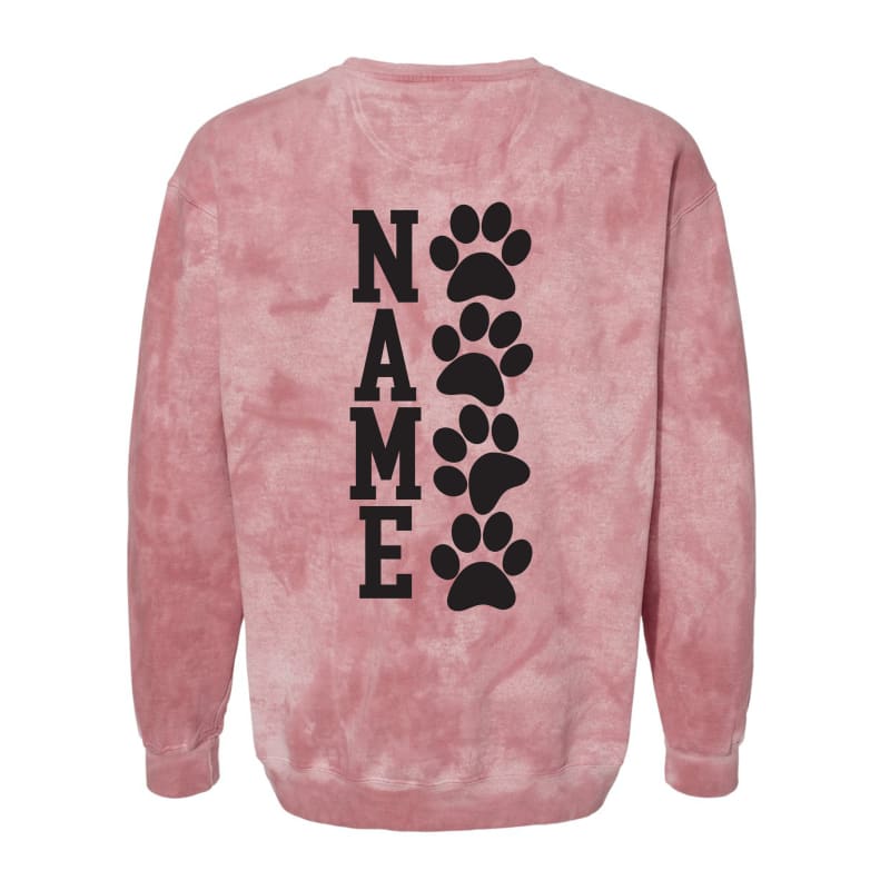 Lions Head with Paw Tracks - Clothing